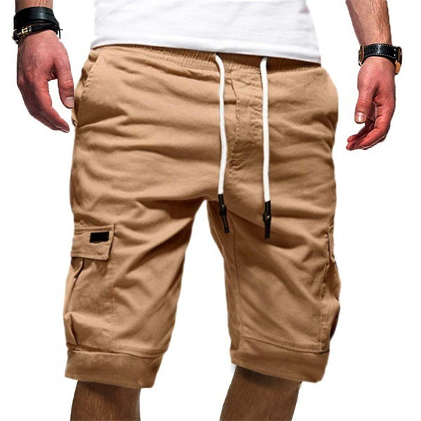 Men's Gym Workout Cargo Shorts