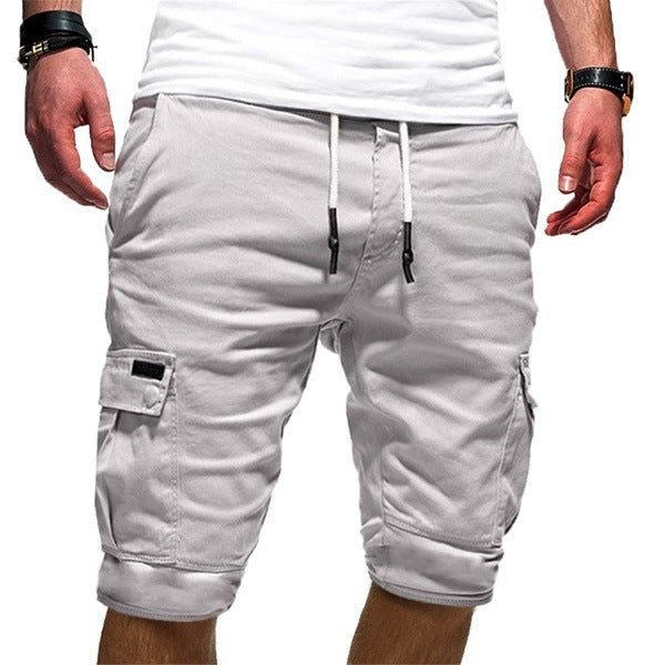 Men's Gym Workout Cargo Shorts