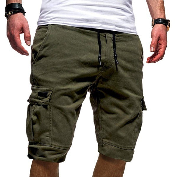 Men's Gym Workout Cargo Shorts