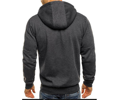 Men Hoodie Cotton Jacket