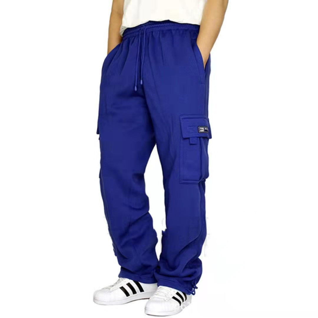 Men's Elastic Waist Drawstring Jogger Pants