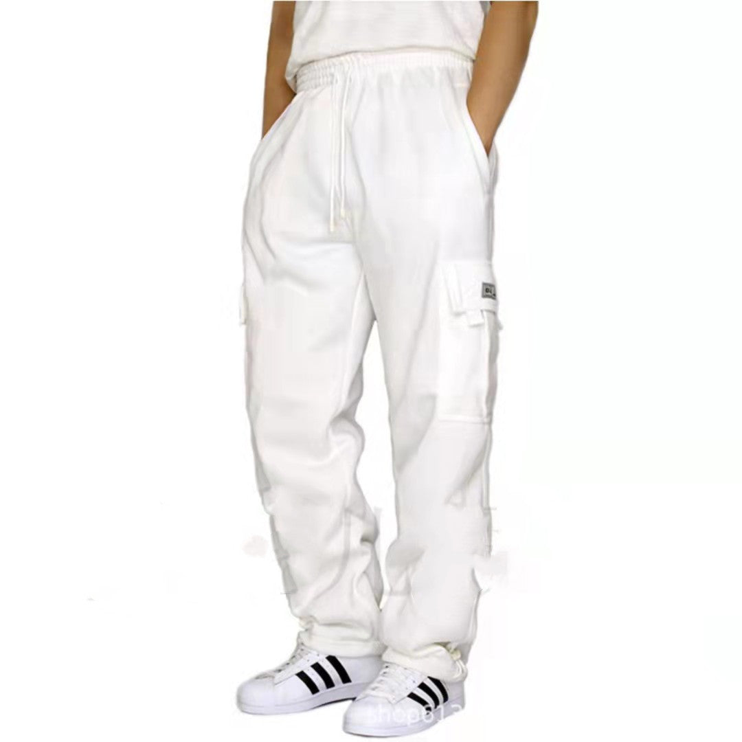 Men's Elastic Waist Drawstring Jogger Pants