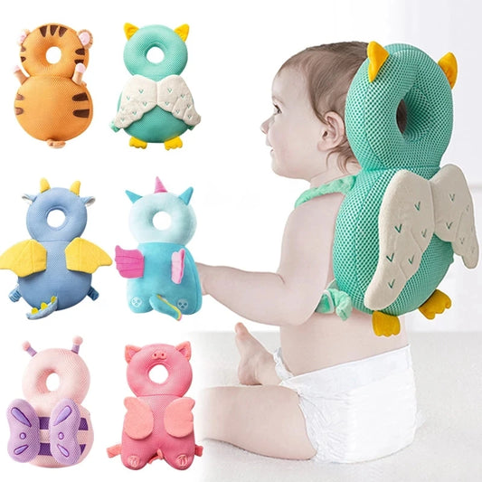 Baby Head Protection Back Pillow 1-3 Years Old Made of Soft PP Cotton