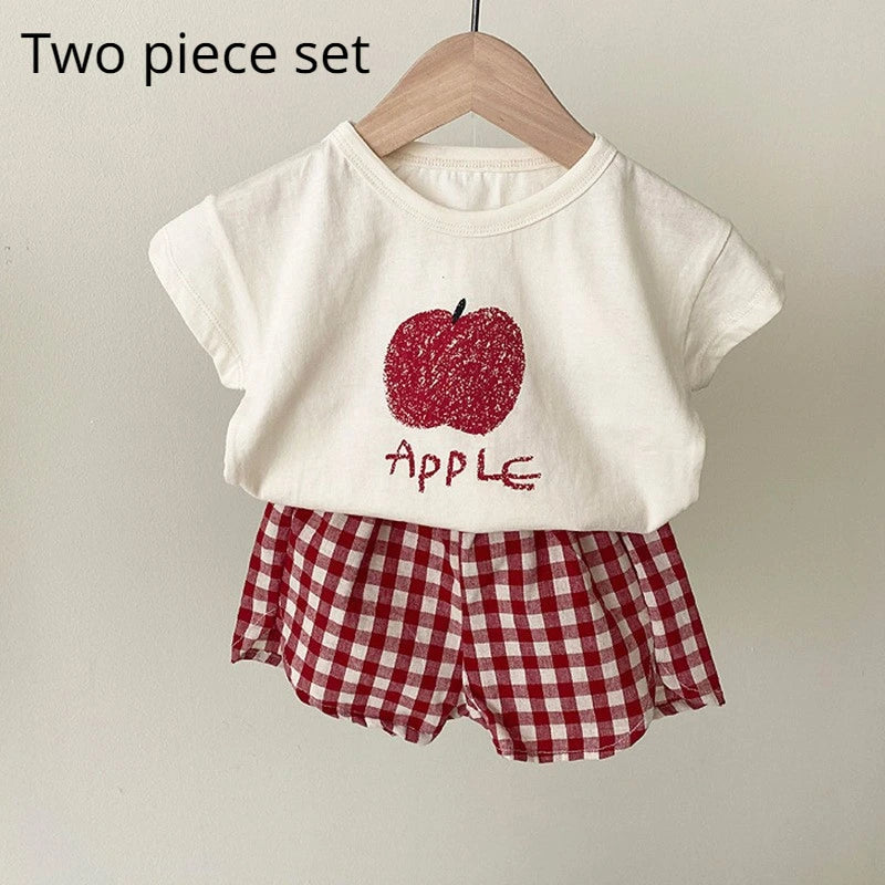 Toddler Cotton Summer Pajamas Set