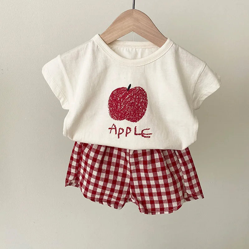 Toddler Cotton Summer Pajamas Set