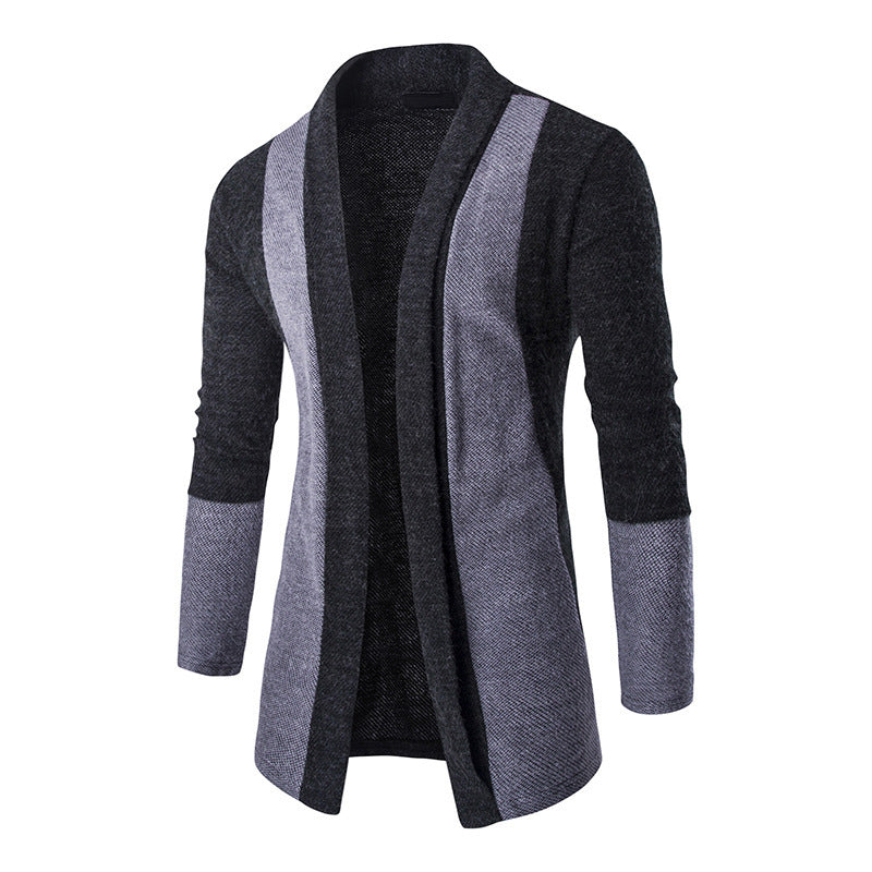 Men's Cardigan Sweater Casual Wool Coat