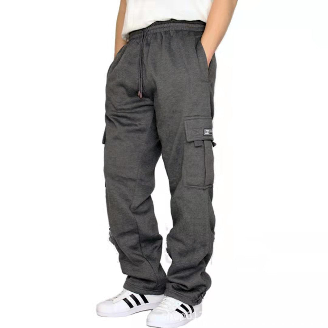 Men's Elastic Waist Drawstring Jogger Pants