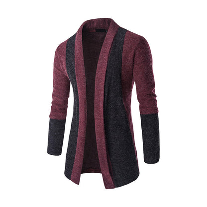 Men's Cardigan Sweater Casual Wool Coat